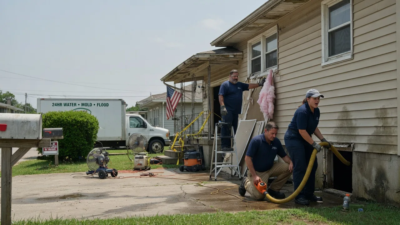 Water Damage Repair in Elvaston, IL near me